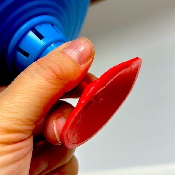 Vintage LBZ tin litho anthropomorphic kitsch spinning top from West Germany - Picture 8 of 14